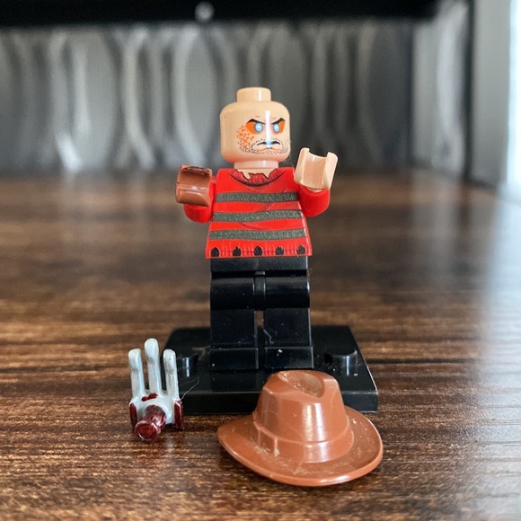Freddy Krueger Lego Figure - Picture 2 of 2